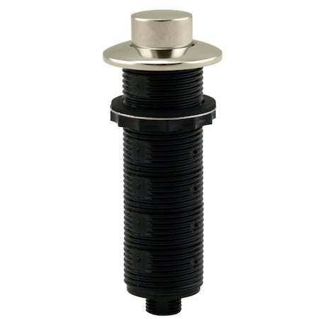 Westbrass Replacement Raised Button Disposal Air Switch Trim Polished Nickel ASB-RB3-05